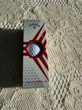 Callaway Hex Diablo White Golf Balls - 3